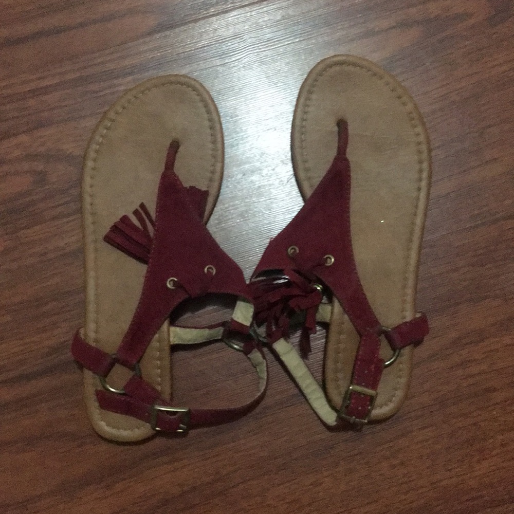💎SALE💎Red Sandals